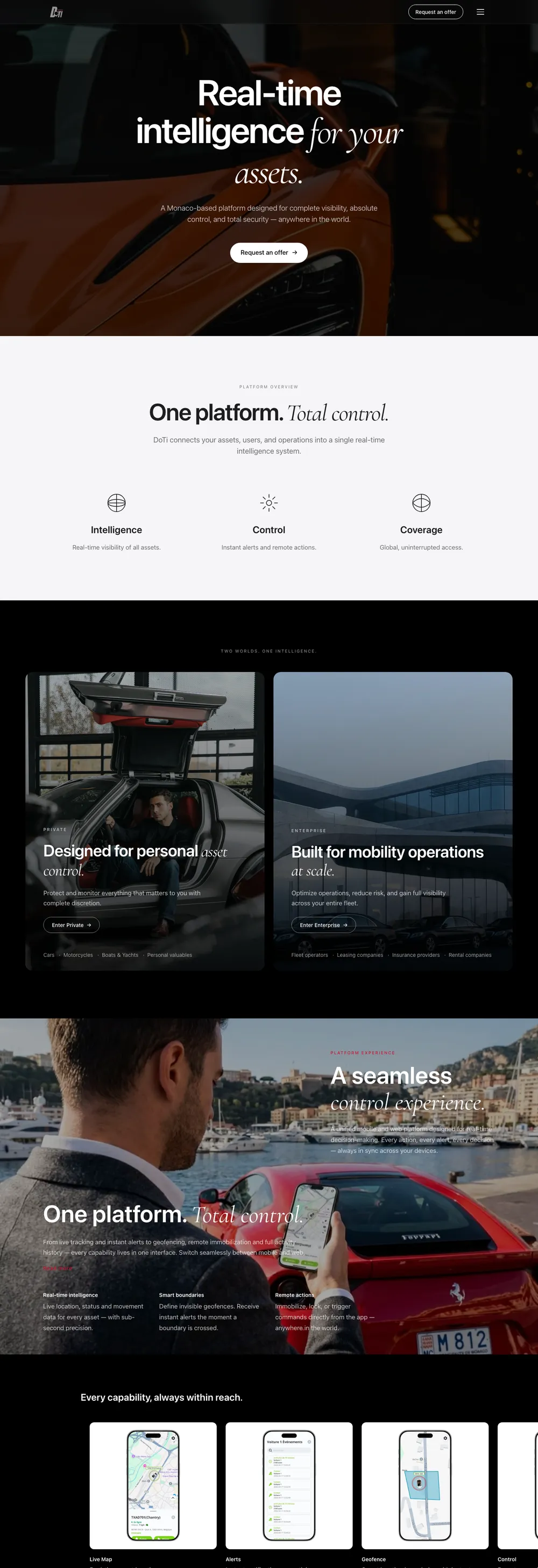 Site DoTi, page complète